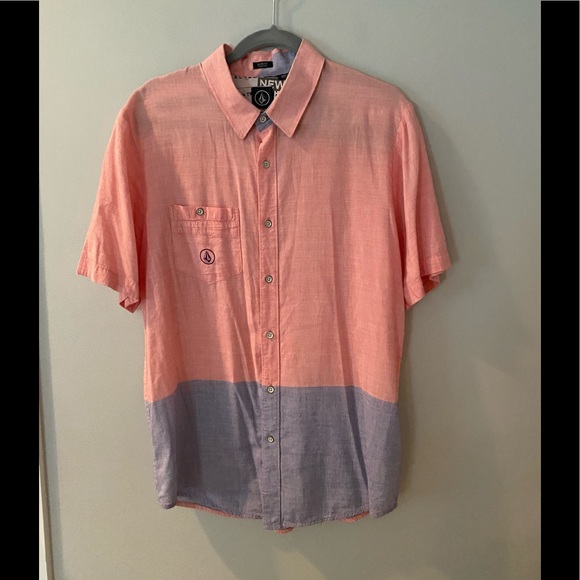 volcom slim fit shirts